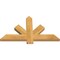 Ekena Millwork Kennewick Rough Sawn Timber Gable Bracket, Western Red Cedar, 36"W x 21"H x 2"D x 4"F, 14/12 Pitch GBW036X21X0204KEN00RWR - alternate 2